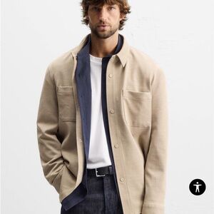 ZARA men’s over shirt XL ! New without tag
